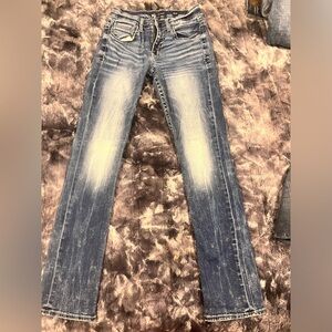 BKE Men's Straight Leg Blue Jeans